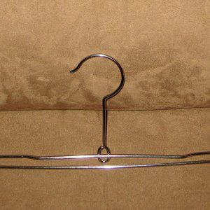 Tomado Holland for Pat Pend Chrome-Plated Steel Push Clip Hangers, 16-1/2"(10pk)